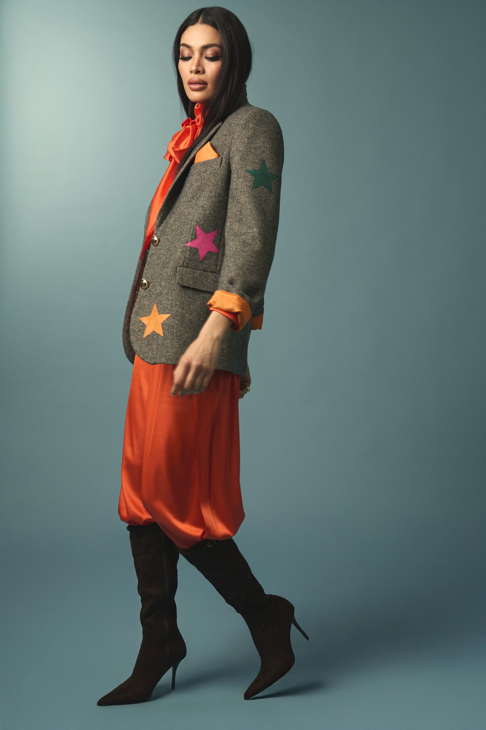 STARS OF COLOR BLAZER 4