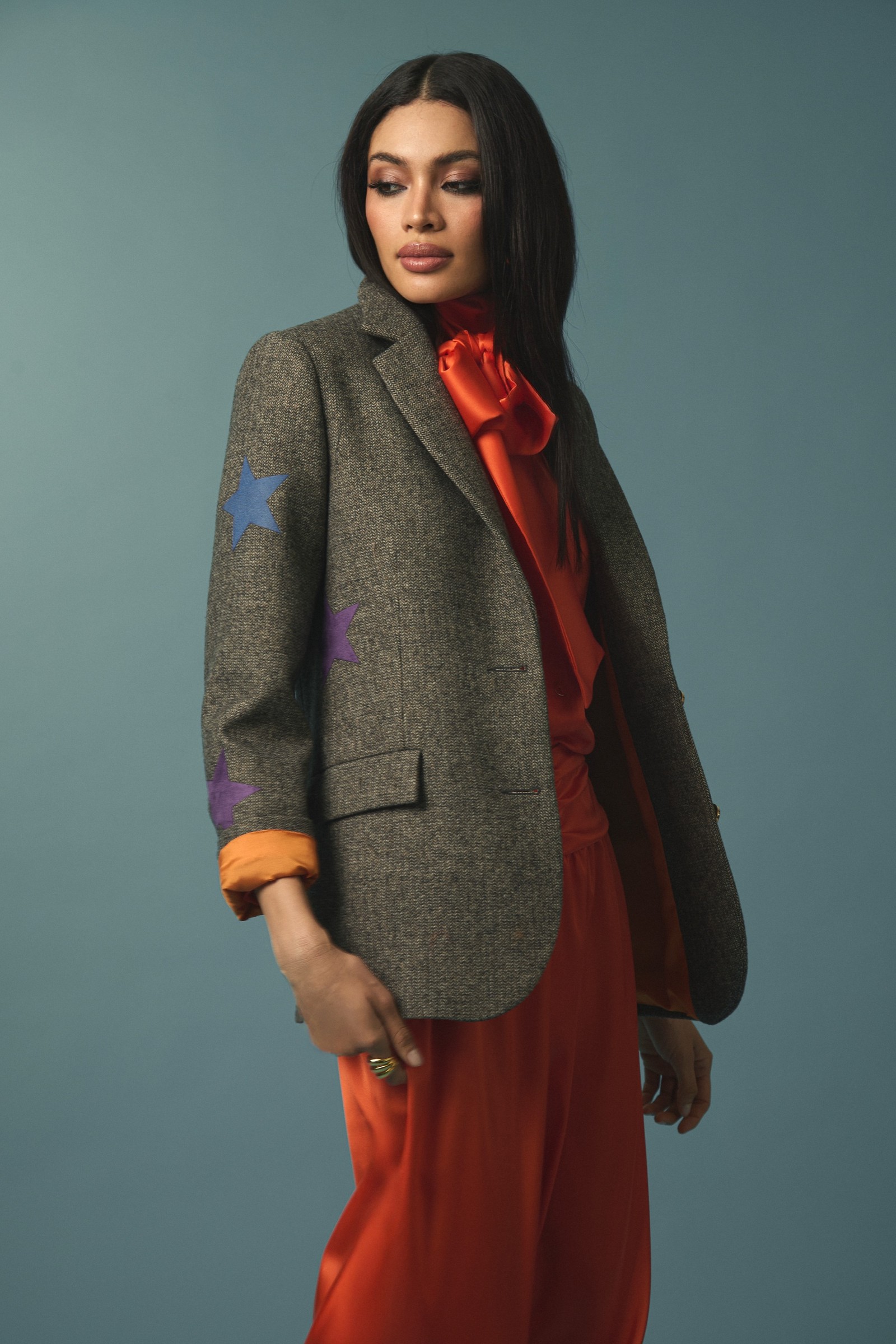 STARS OF COLOR BLAZER 6