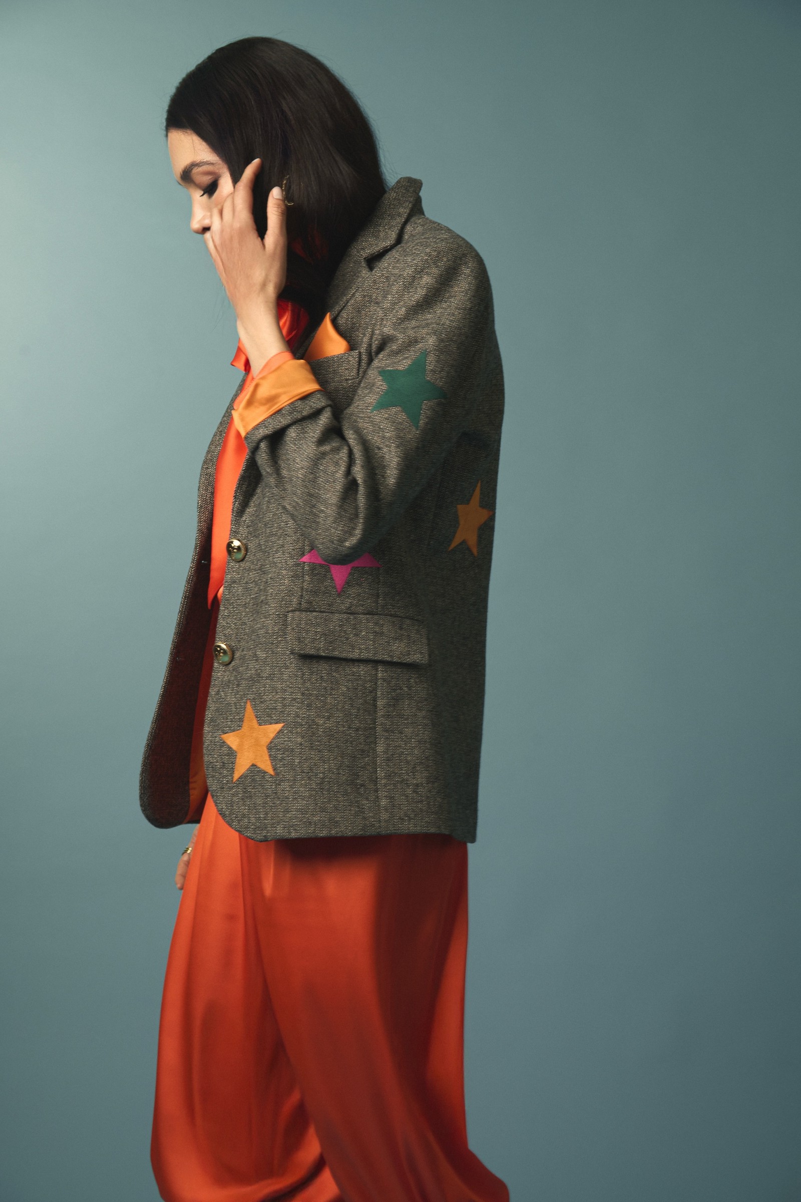 STARS OF COLOR BLAZER 7