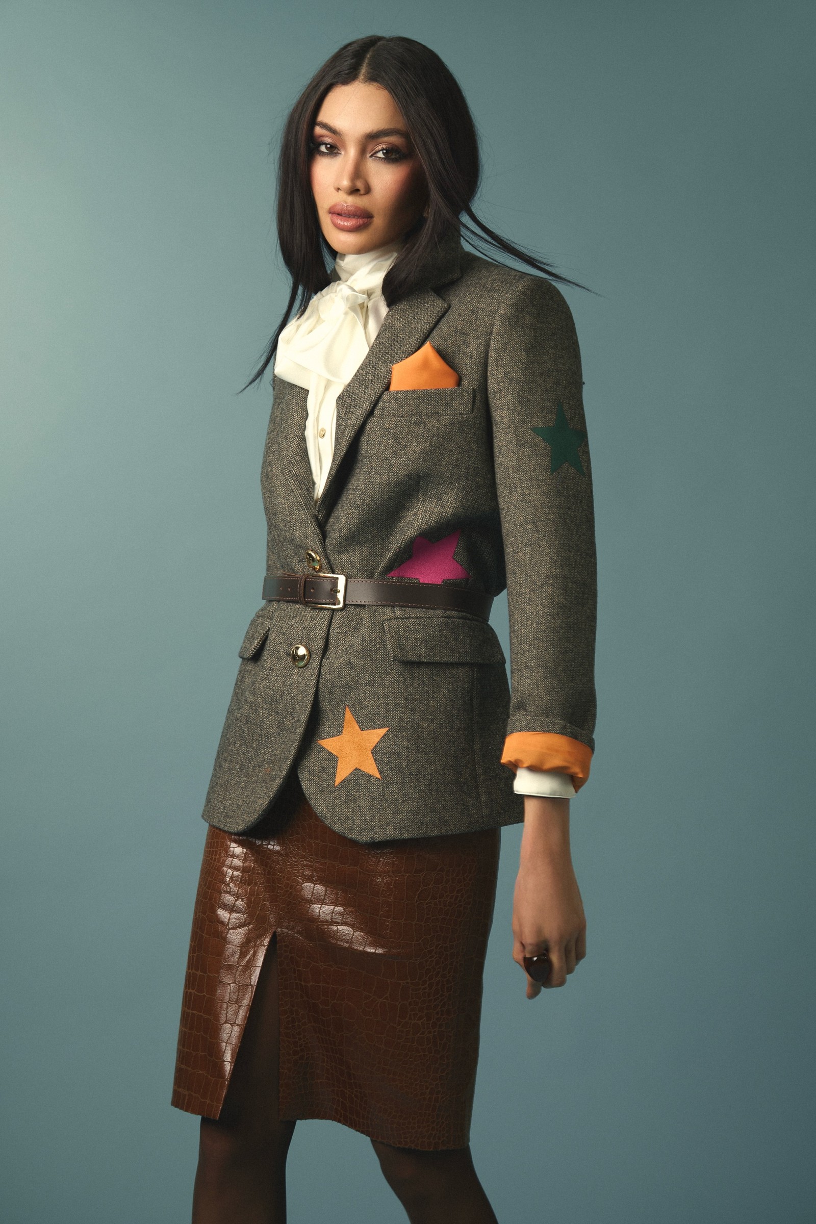 STARS OF COLOR BLAZER 9