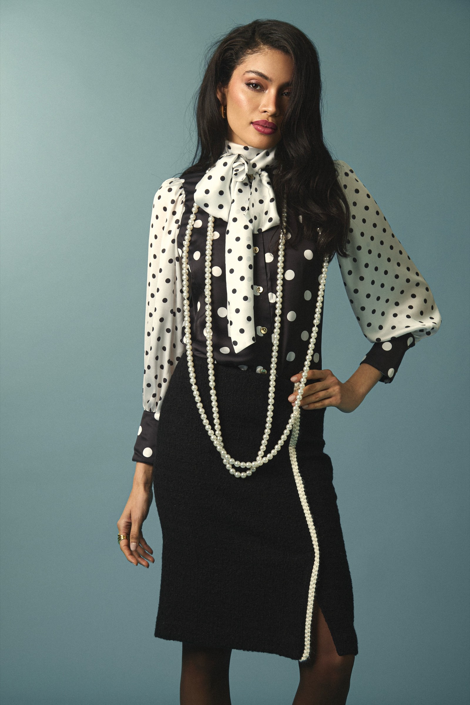 LILY ROSE FALDA MIDI 4